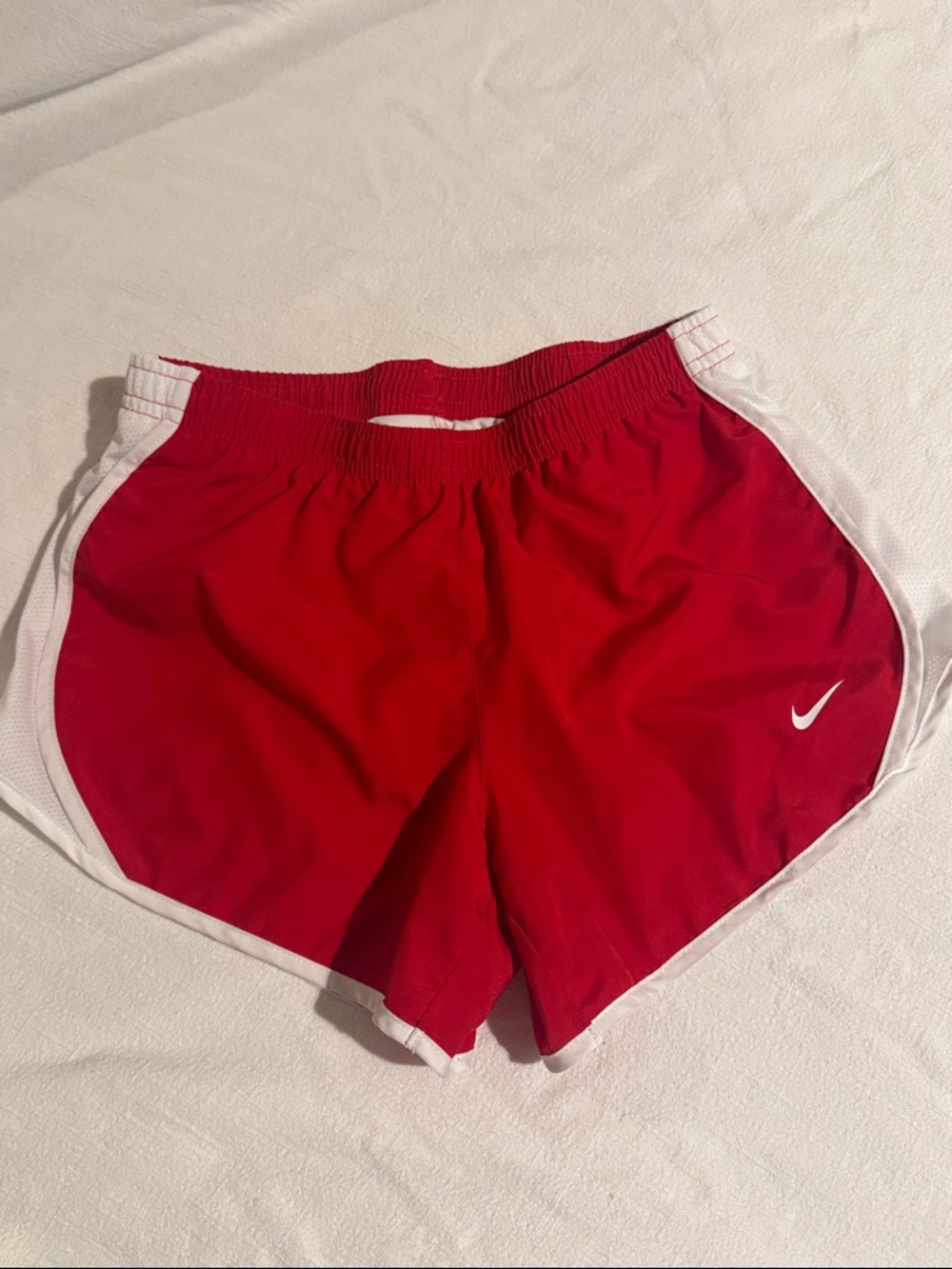 Nike youth Red Athletic Running Shorts